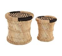 ATMOSPHERA CREATEUR D'INTERIEUR - Tavolini nido Ilyan in bambù nero