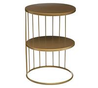 E_0002_S7907950 Atmosphera Tavolino da Caffè Atmosphera Kobu Dorato Metallo 36 x