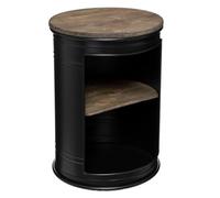 ATMOSPHERA CREATEUR D'INTERIEUR - Tavolino diego in metallo nero d33,5cm