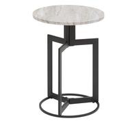 ATMOSPHERA CREATEUR D'INTERIEUR - Tavolino tusco nero 35x35cm
