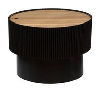 ATMOSPHERA CREATEUR D'INTERIEUR Tavolo Basso Baule Enola Nero