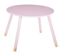 ATMOSPHERA CREATEUR D'INTERIEUR Tavolo Douceur Rose per bambini in legno, Ø 60 cm