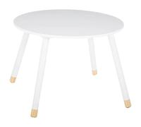 ATMOSPHERA CREATEUR D'INTERIEUR - Tavolo per bambini Douceur bianco D60cm