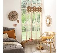 ATMOSPHERA CREATEUR D'INTERIEUR - Tenda macramè e juta beige 90x200cm