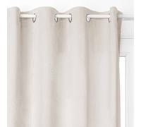 ATMOSPHERA CREATEUR D'INTERIEUR - Tenda oscurante Dolce in velluto bianco avorio 140x260cm