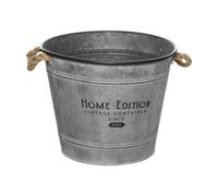 ATMOSPHERA CREATEUR D'INTERIEUR - Vaso in metallo grigio 37,5 cm
