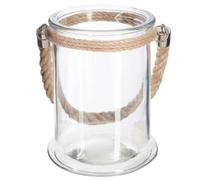 ATMOSPHERA CREATEUR D'INTERIEUR - Vaso per candele Lena in vetro H17cm