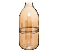 ATMOSPHERA CREATEUR D'INTERIEUR - Vaso piatto line in vetro ambrato h30cm