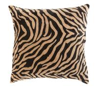 Atmosphera - Cuscino Lynra, 40 x 40 cm, colore: Nero