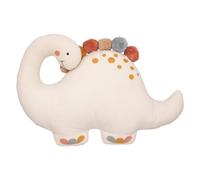 Atmosphera - Cuscino per bambini, dinosauro, in cotone, 40 x 30 cm