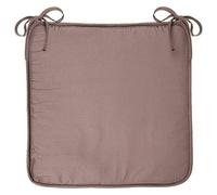 Atmosphera - Cuscino per sedia, 39 x 39 cm, colore: Tortora