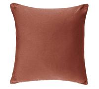 Atmosphera - Cuscino sfoderabile in cotone, colore: Rosa Terracotta, 38 x 38 cm