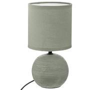 Atmosphera - Lampada a sfera Timeo - arenaria - verde cachi H25 cm