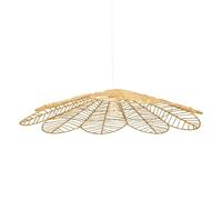 Atmosphera - Lampada a sospensione Folk - Paralume in carta D98 cm, lampadina non inclusa E27 40 W, lampada per soggiorno, ufficio, camera da letto, cucina