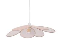 Atmosphera Lampada a sospensione per bambini, rosa, petali intrecciati, L. 64 x F. 18 x A.64 cm