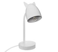 Atmosphera - Lampada per bambini "orecchie" - metallo - bianco H31 cm
