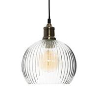 Atmosphera - Lampadario Laye in vetro D20 cm