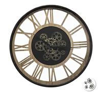 Atmosphera - Orologio Paul - metallo e legno D57 cm