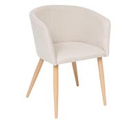 Atmosphera - Poltrona da pranzo Marlo faggio Beige