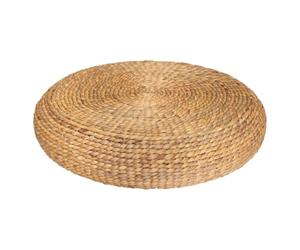Atmosphera - Pouf Wond, giacinto d'acqua intrecciato, D55 cm