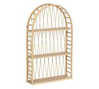 Atmosphera Mensola da parete Anahi 74 x 45 cm MDF effetto bambù Beige
