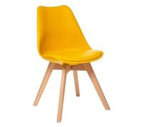 ATMOSPHERA CREATEUR D'INTERIEUR - Sedia Baya Gambe in faggio Giallo