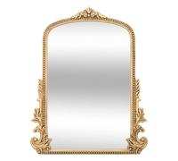 Atmosphera - Specchio sagomato Victoria Gold, stile barocco, 51 x 41 cm - Per soggiorno, corridoio, camera da letto