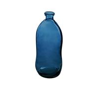 ATMOSPHERA CREATEUR D'INTERIEUR - Vaso Uly in vetro riciclato blu tempesta H51cm