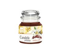 Atmosphere Chic, Candela Profumata Giara Grande 310gr, Vaniglia e Caffè, Stoppino naturale, durata fino 120 ore