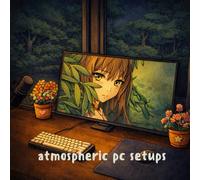 Atmospheric PC setups Cozy coloring Book for Kids: Experience the adventure with atmospheric PC setups