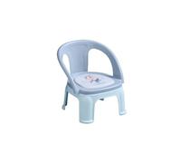 ATMRC Poggiapiedi Sgabello con schienale for ragazzo e ragazza Panca antiscivolo for la casa Sgabelli for cambiare le scarpe for soggiorno Camera da letto Corridoio Sgabello creativo Ingresso(Blue)