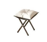 ATMRC Poggiapiedi Sgabello pieghevole portatile Sgabello for cambio scarpe da ingresso Piccolo sgabello basso pieghevole for camera da letto, sgabello creativo for la casa Ingresso(Linen White)