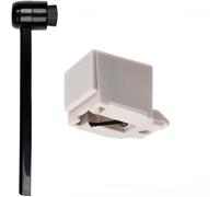 ATN3600L Aghi di ricambio per giradischi con spazzola per la pulizia dello stilo, stilo di ricambio compatibile con Audio-Technica AT-LP60X, AT-LP60XBT e AT-LP60XBT-USB giradischi in vinile