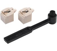 ATN3600L Puntina ad ago per giradischi compatibile con Audio-Technica AT-LP60X, include asta in alluminio, custodia protettiva e spazzola, adatta per AT3600 AT3650 (2 pezzi) Utile