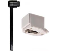 ATN3600L Puntina ad ago per giradischi compatibile con Audio-Technica AT-LP60X, include asta in alluminio, custodia protettiva e spazzola, adatta per AT3600 AT3650 (1 pezzo) Design intelligente