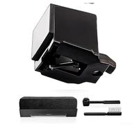 ATN3600LE - Puntina di ricambio per giradischi Audio-Technica AT-LP60 e AT-LP60X con punta da 0,6 mm per una riproduzione fluida del vinile, costruzione e facile installazione (pennino nero)
