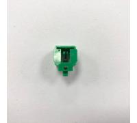 ATN3600LE - Stilo ovale di ricambio per Audio-Technica AT-LP60X serie AT-LP60 serie AT-PL300 e cartucce ALE33 (verde)