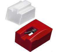 ATN95E - Pennino capacitivo per cartuccia AT95E, compatibile con Audio Technica AT LP120 USB e modelli con design con gambo in alluminio (rosso)