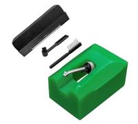 ATN95E - Puntina di ricambio per giradischi, compatibile con AT-LP120-USB AT93, AT95 e AT3400 Series (verde)