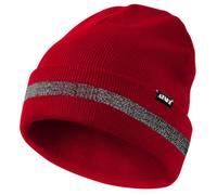 ATNKE Berretti Riflettenti Cappello Invernale Lavorato a Maglia Termico ad Alta visibilità di Sicurezza con Striscia Riflettente Adatto per Sport da Lavoro all'aperto