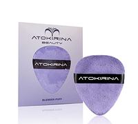 ATOKIRINA ONE Blender Puff - Nuovo Formato Multiuso per Make-up Spugnetta per trucco fondotinta - Progettata per un trucco viso perfetto Tessuto Super Morbido Bordi Lisci (ONE BLENDER PUFF)