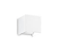Applique Da Parete Contemporaneo Atom Alluminio Bianco Led 12W 3000K Ip54