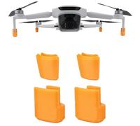 ATOM - Carrello di atterraggio a 3 gambe, portatile, con staffa di aumento, antigraffio, protezione per la parte inferiore del drone, accessori per Potensic ATOM 3 (arancione)