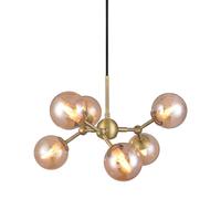 Atom Lampadario Mini in Ottone Ottone