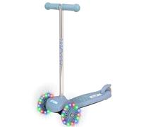 Atom Light Up Move and Groove - Monopattino a 3 ruote, con ruote a LED, per bambini a partire dai 2 anni in su, colore: blu