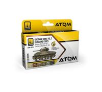 ATOM Sherman Tanks Vol 3 WWII US Marine Corps Set