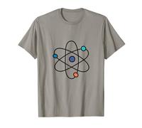 Atom t shirt Molecole Sheldon Motivo Scienza Chimica Nerd Maglietta