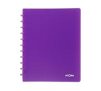 ATOMA Taccuino System - Show Album - A4 - Lilla - 20 buste trasparenti