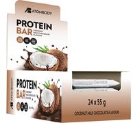Atombody Protein Bar - 24x55 g - Coconut & White Chocolate