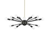 Atomic 16 Bracci Sputnik Soffitto Luce Lampadario Metà Secolo Moderno Armatura